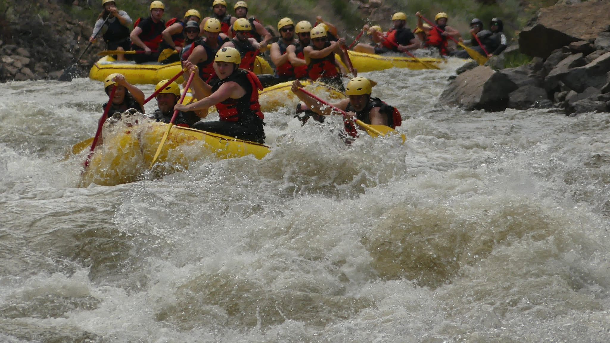 White Water Rafting, 
Colorado Trip 2025